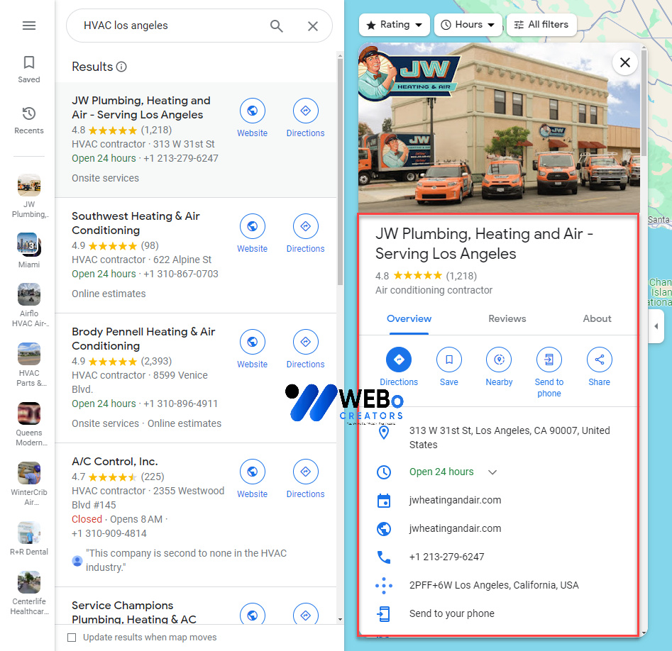 Setup a verified google my business listing for business gmb profile creation in Arizona