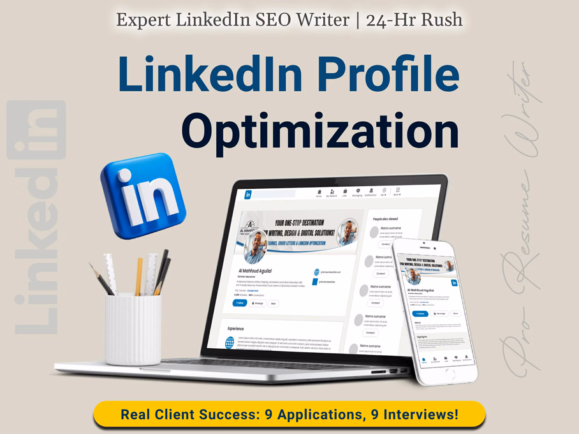 Profile Optimization & Enhancement LinkedIn Profile Building & Writing Services in Arizona 2026