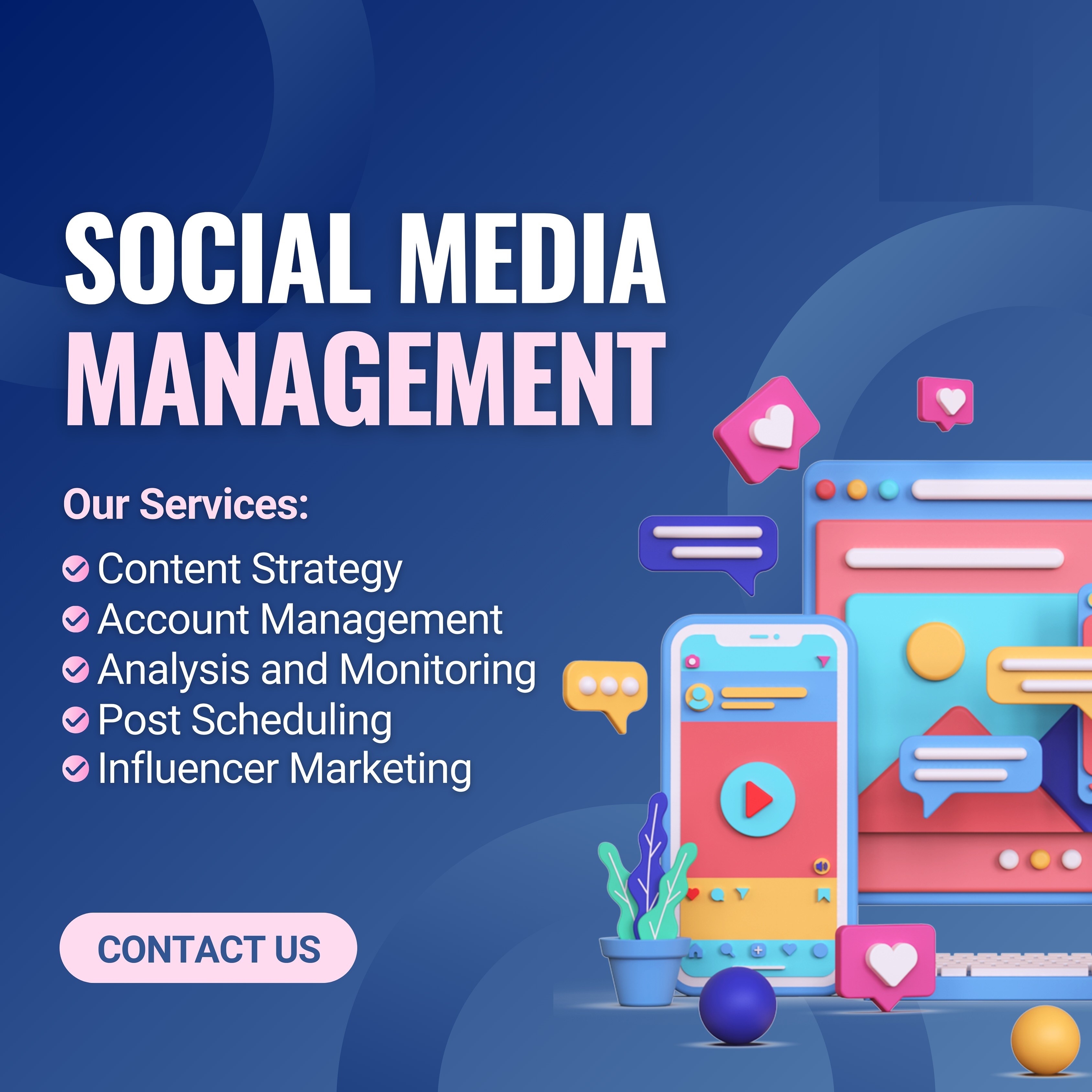 Best Social Media Design Service | Top Social Media Post Design in Arizona