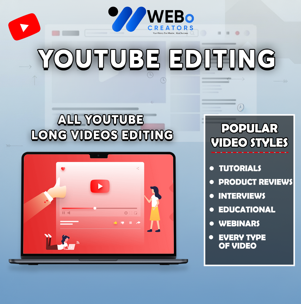YouTube Video Editing Services at Affordable Cost - Hire Experienced YouTube Video Editors in Arizona